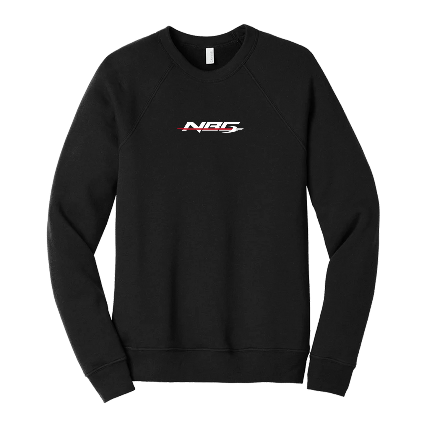 Nightblood Gaming Fleece Raglan Sweatshirt(Black)