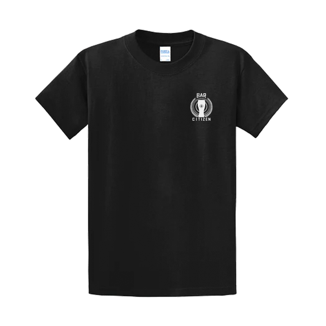 Bar Citizen Short Sleeve T-Shirt logo front and back