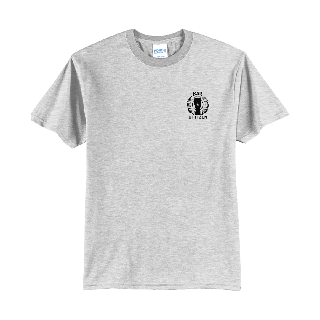 Bar Citizen Short Sleeve T-Shirt logo front and back