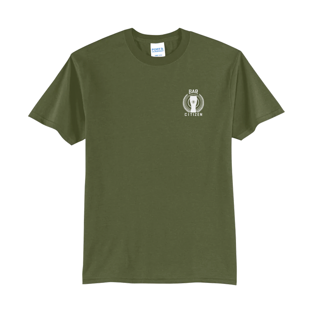 Bar Citizen Short Sleeve T-Shirt logo front and back