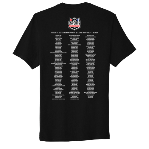 TEXSEF 2026 Black TShirt
