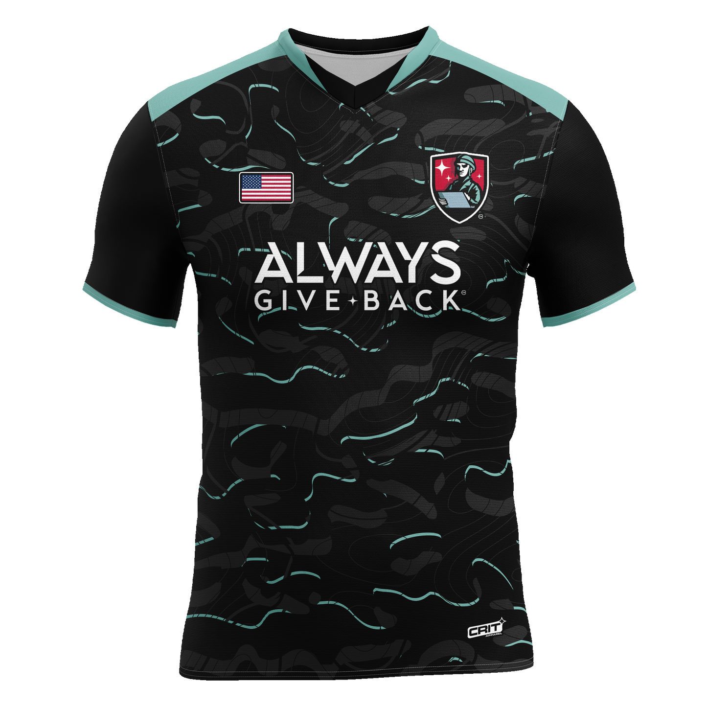Always Give Back Jersey (Teal)