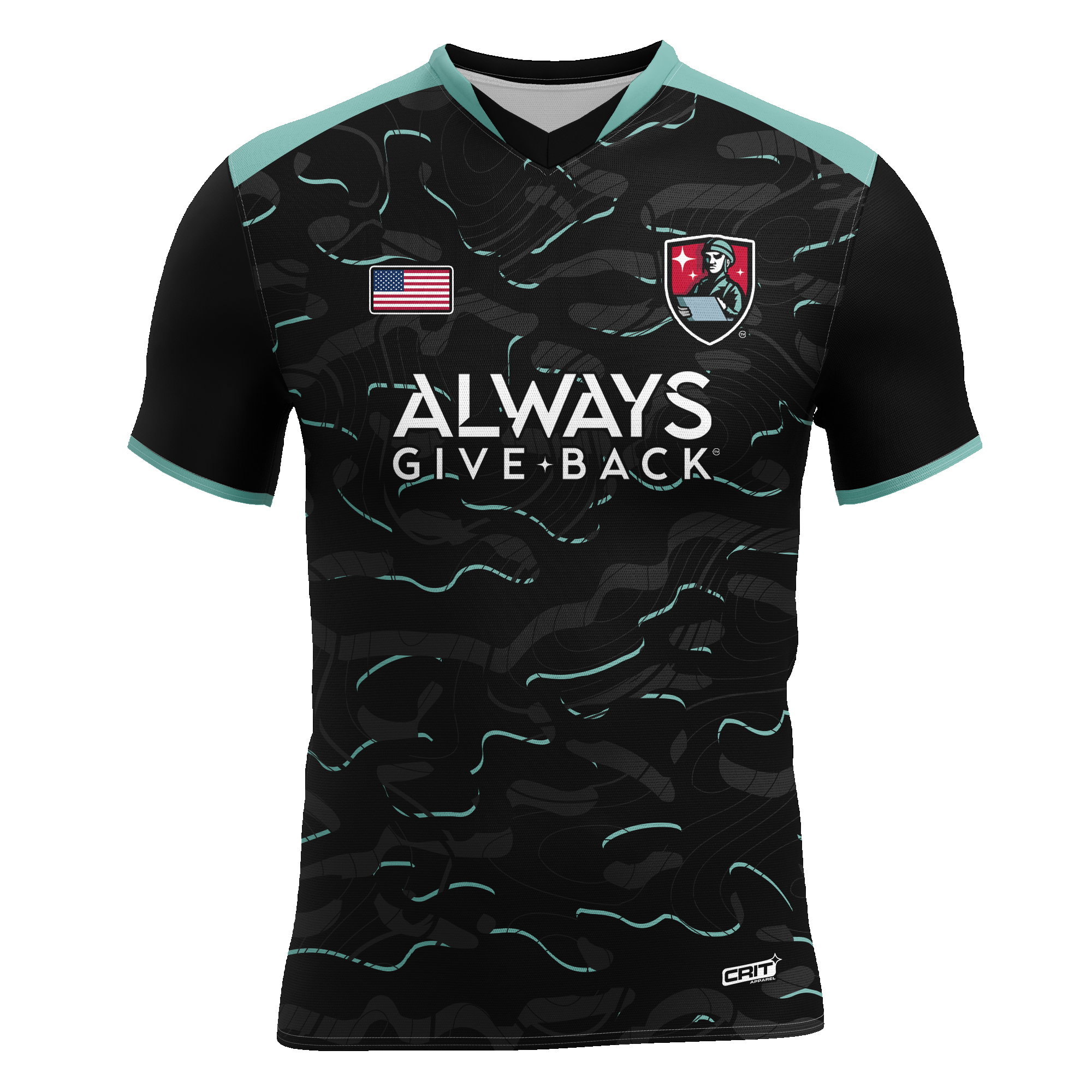 Always Give Back Jersey (Teal)