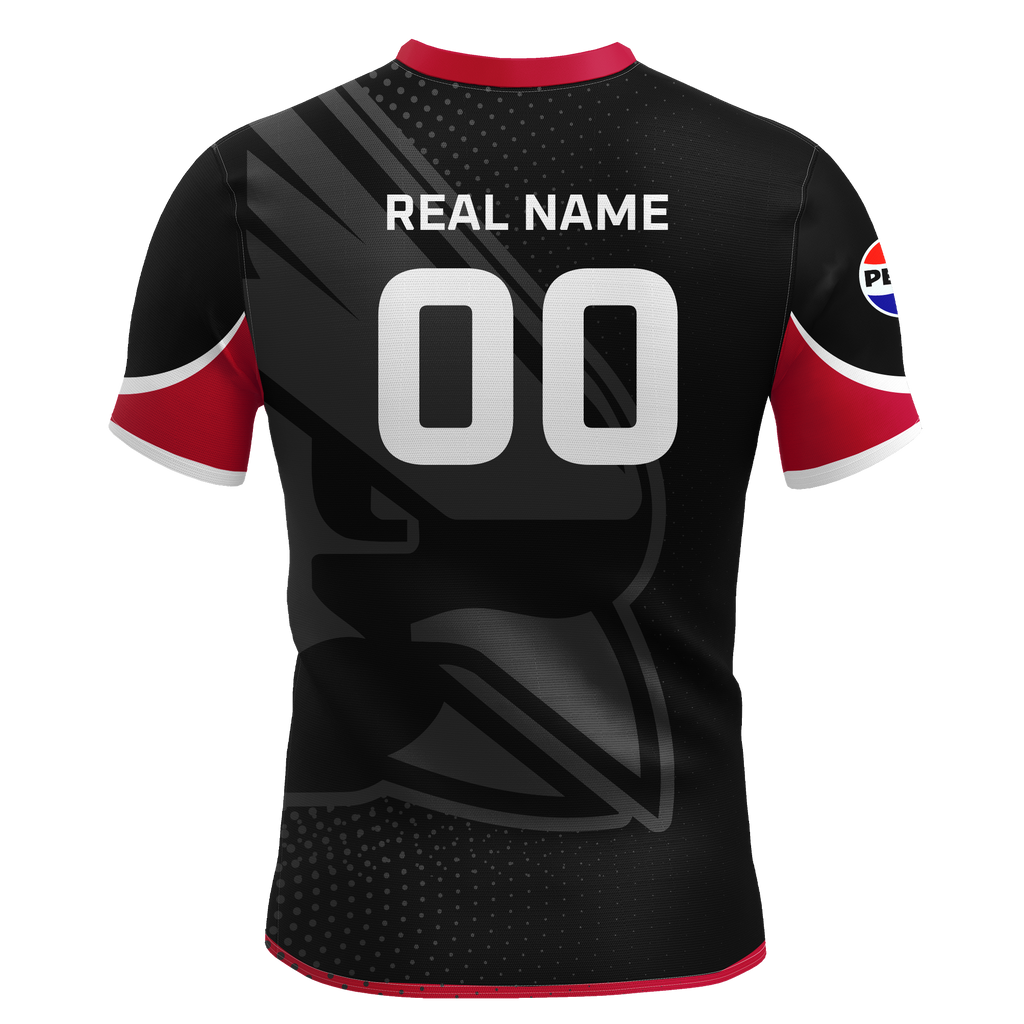 Ball State University - Black Jersey GLOSS FABRIC