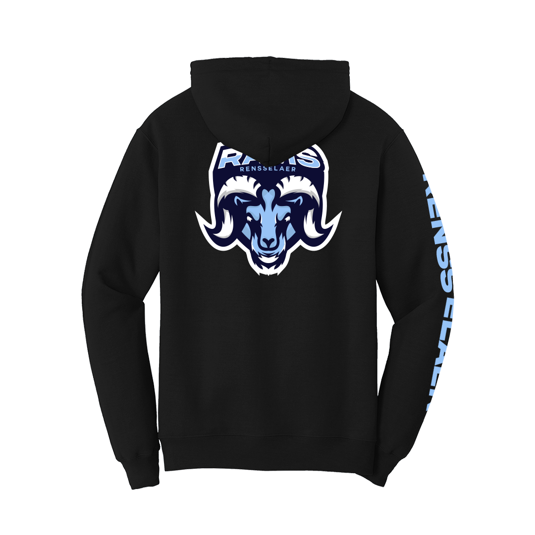Rensselaer High School Pullover Hooded Sweatshirt