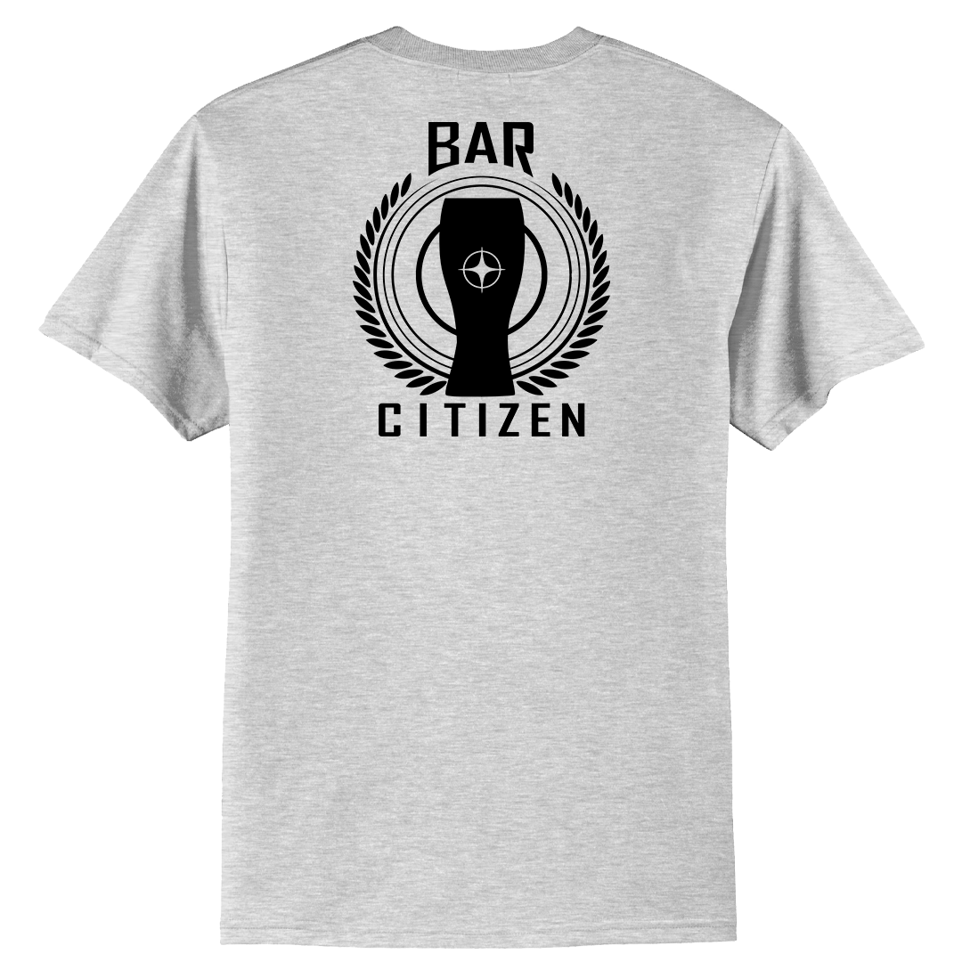 Bar Citizen Short Sleeve T-Shirt logo front and back
