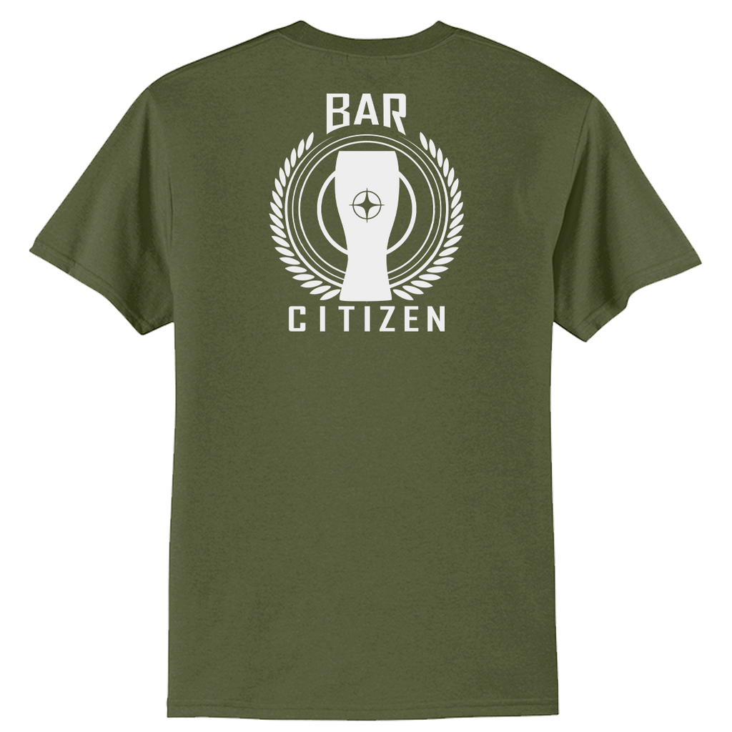 Bar Citizen Short Sleeve T-Shirt logo front and back