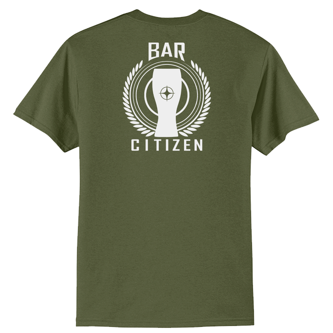 Bar Citizen Short Sleeve T-Shirt logo front and back
