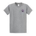 Bar Citizen Short Sleeve T-Shirt purple logo front back