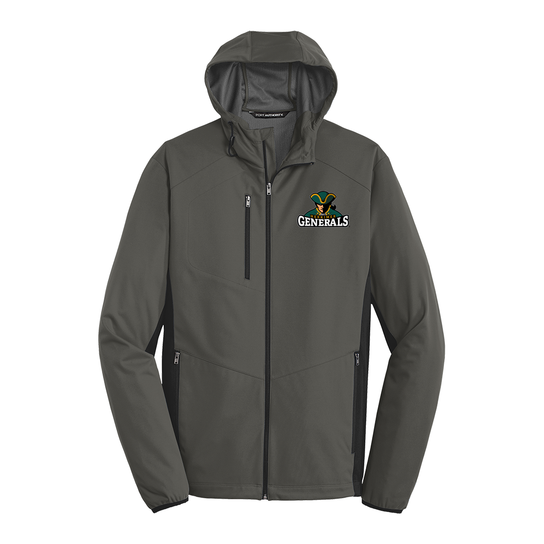Herkimer County Community College Hooded Soft Shell Jacket