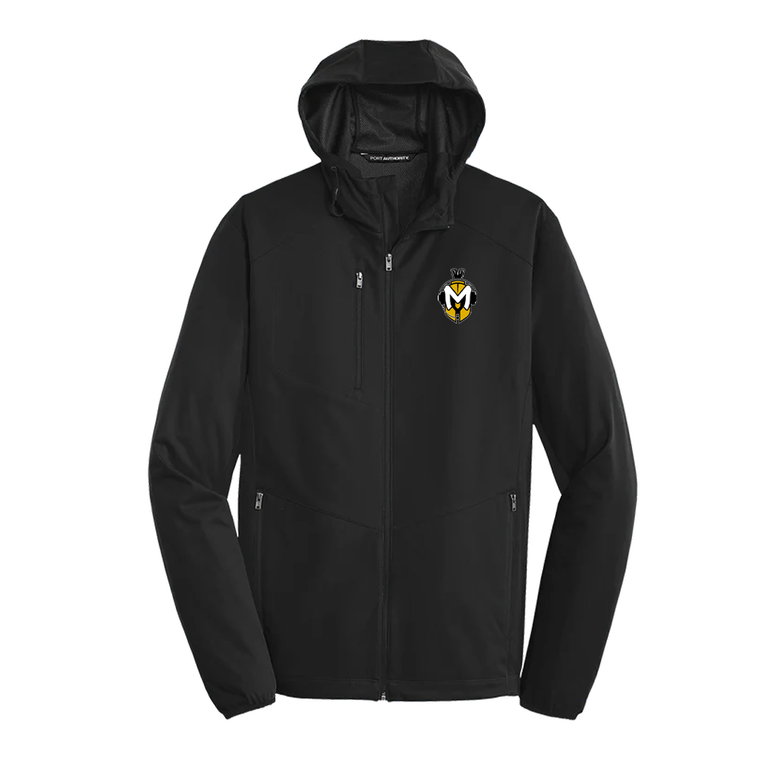 Manchester University Hooded Soft Shell Jacket