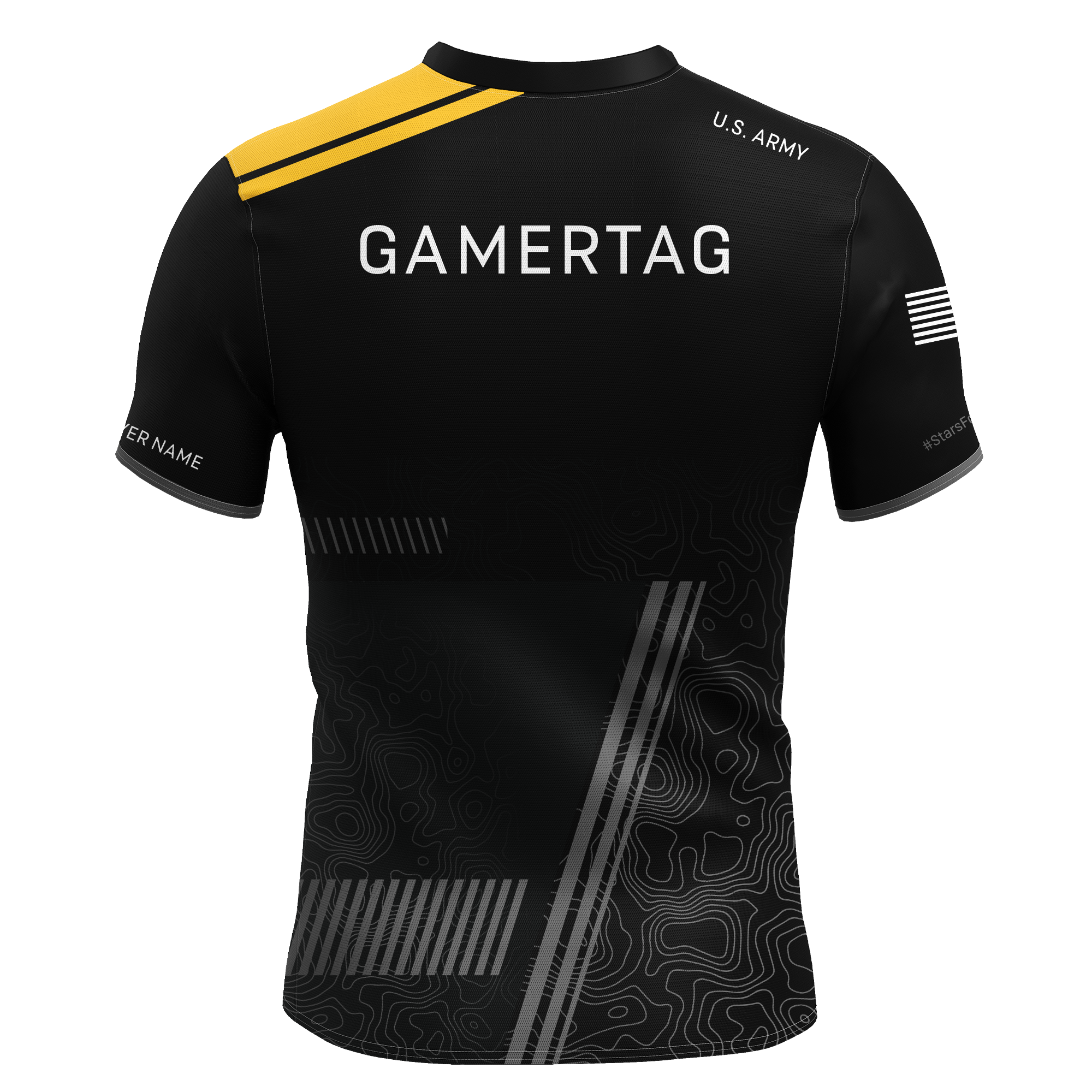 US Army Esports Jersey Black