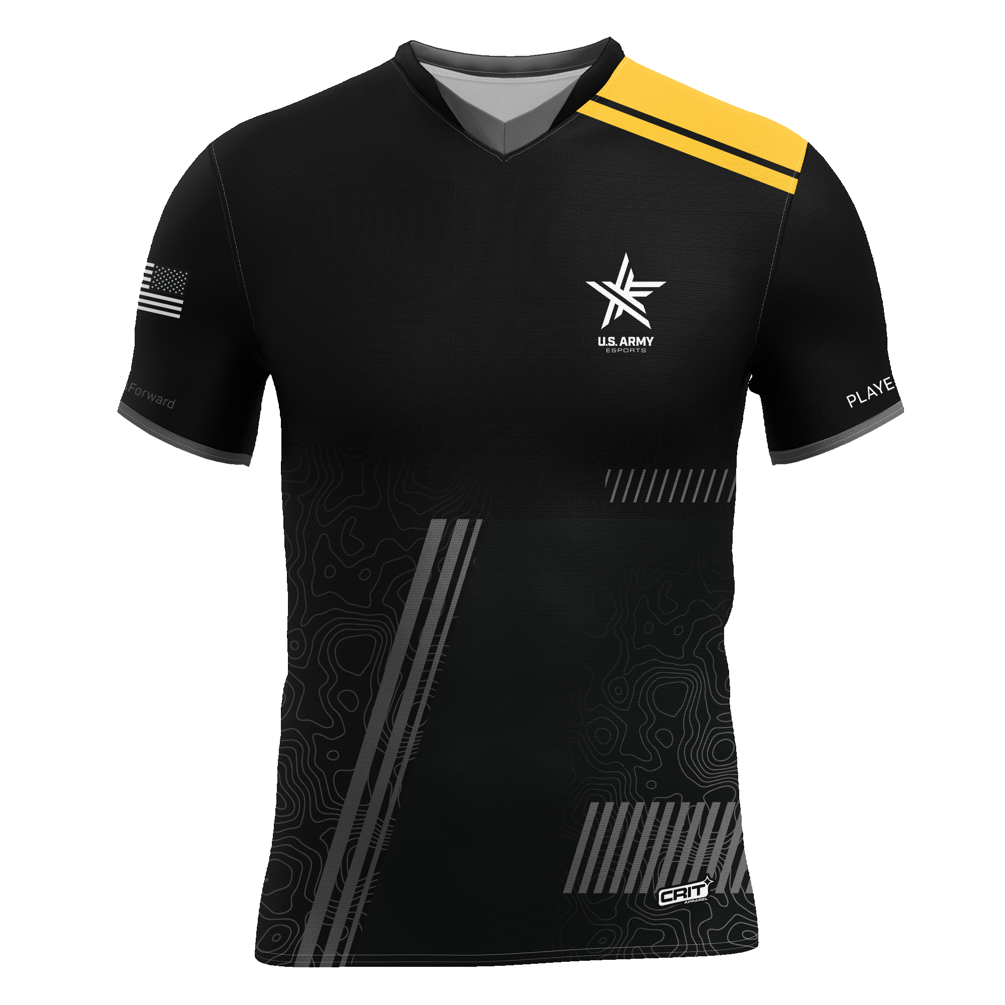 US Army Esports Jersey Black