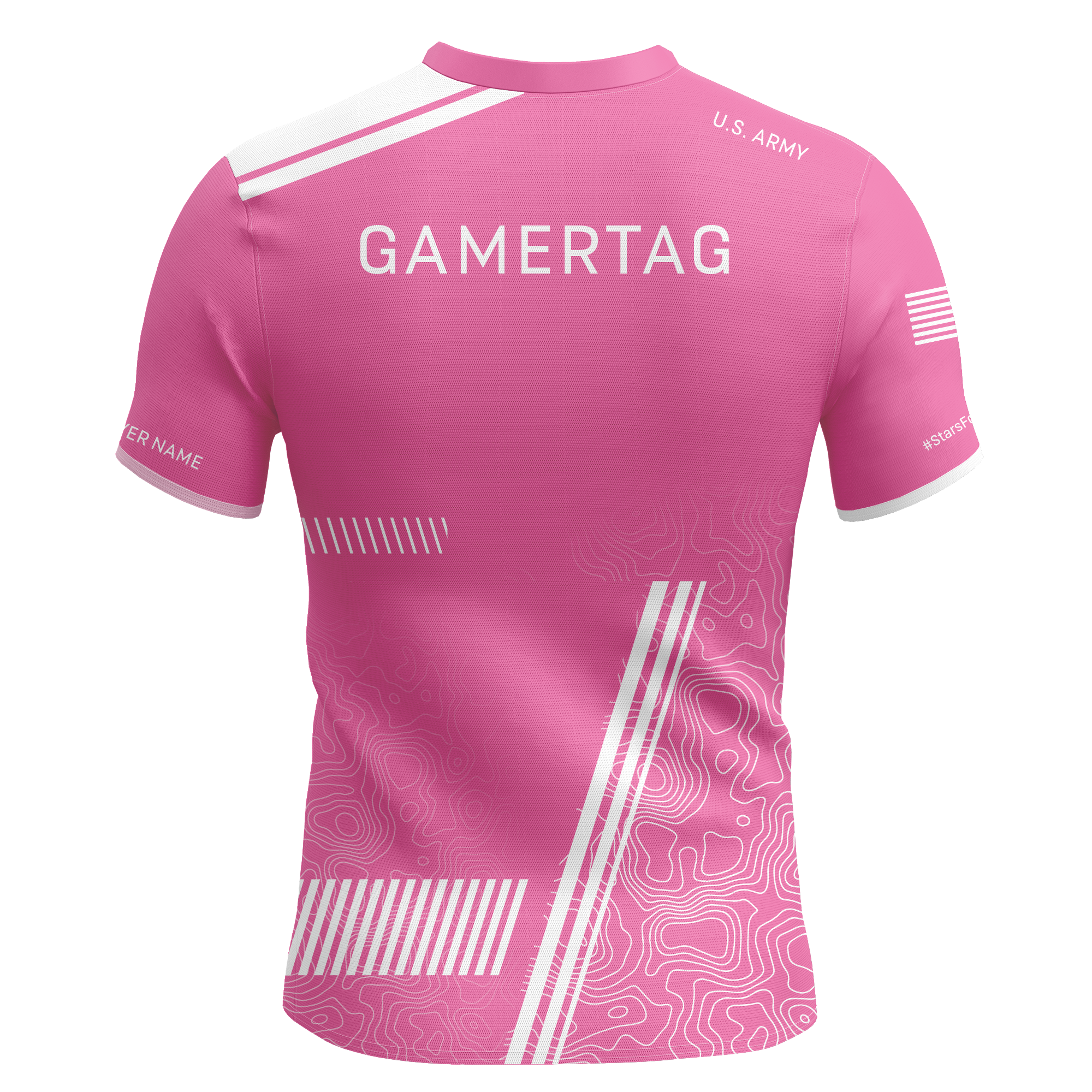 US Army Esports Jersey Pink