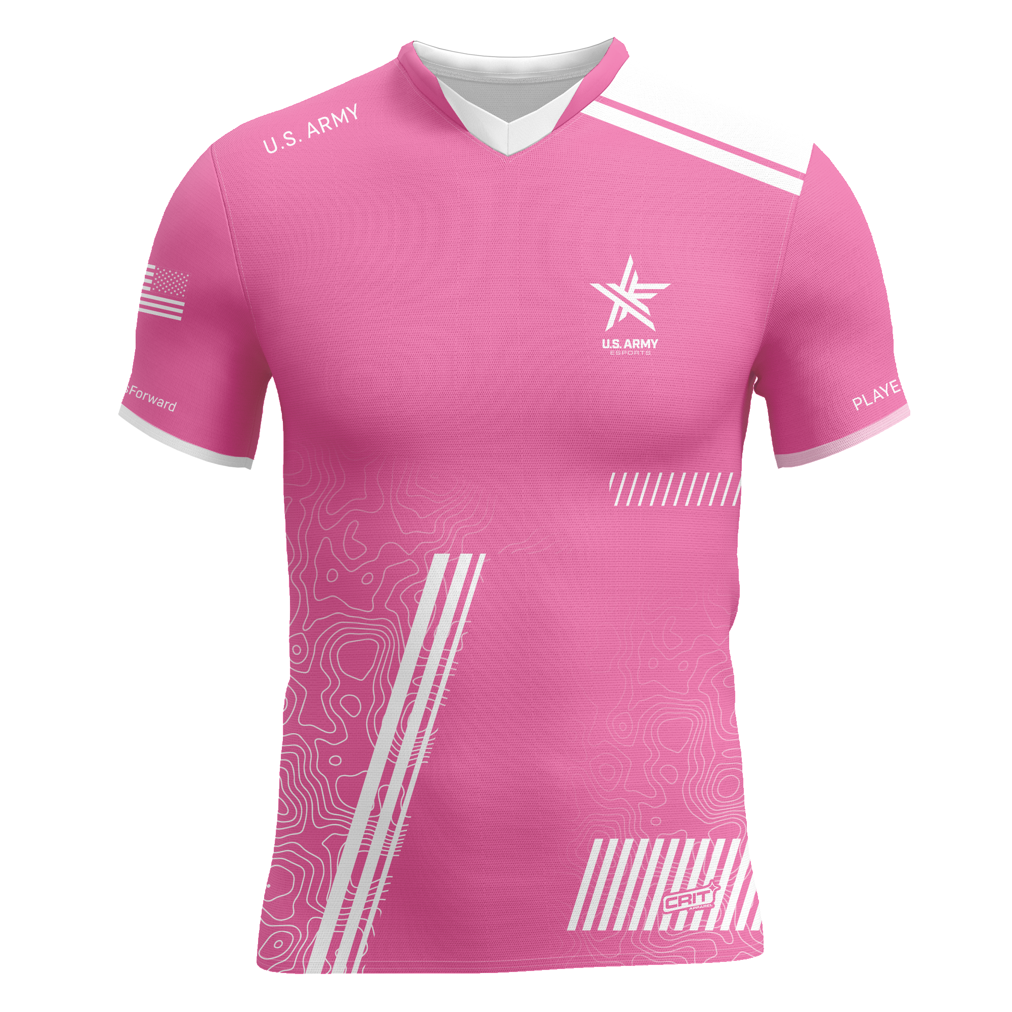US Army Esports Jersey Pink