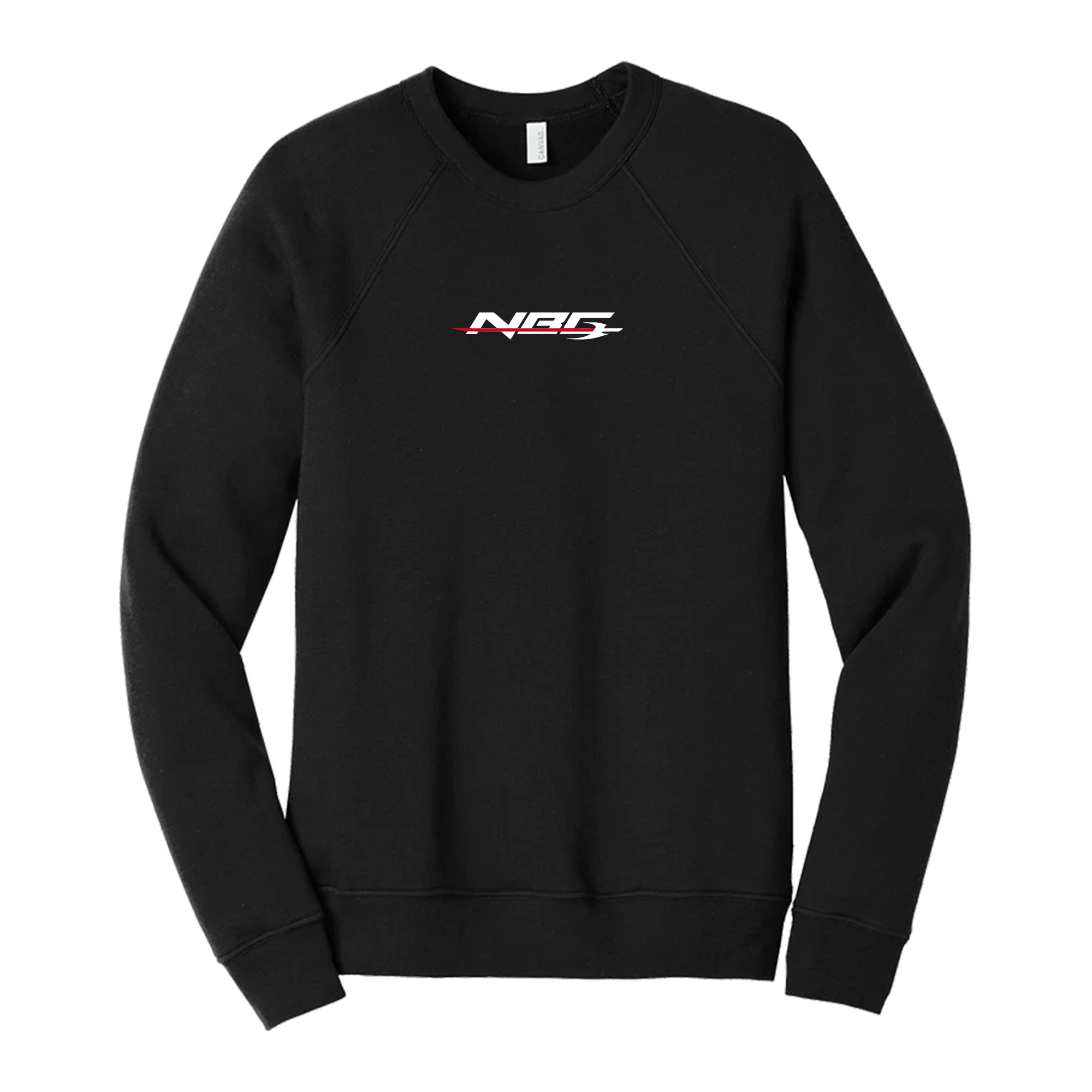Nightblood Gaming Fleece Raglan Sweatshirt(Black)