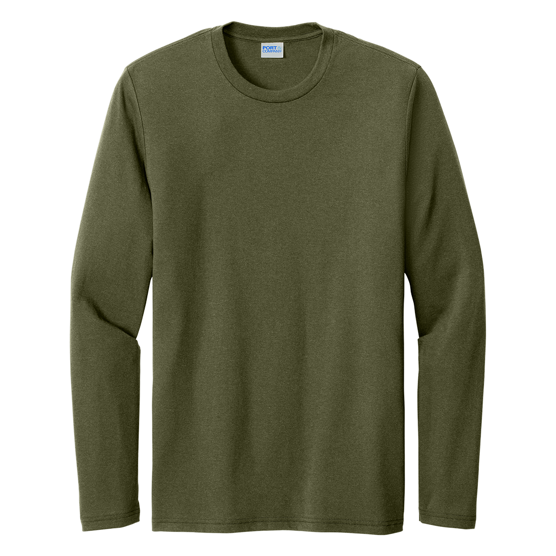 Port & Co™ Tri-Blend Long Sleeve Tee