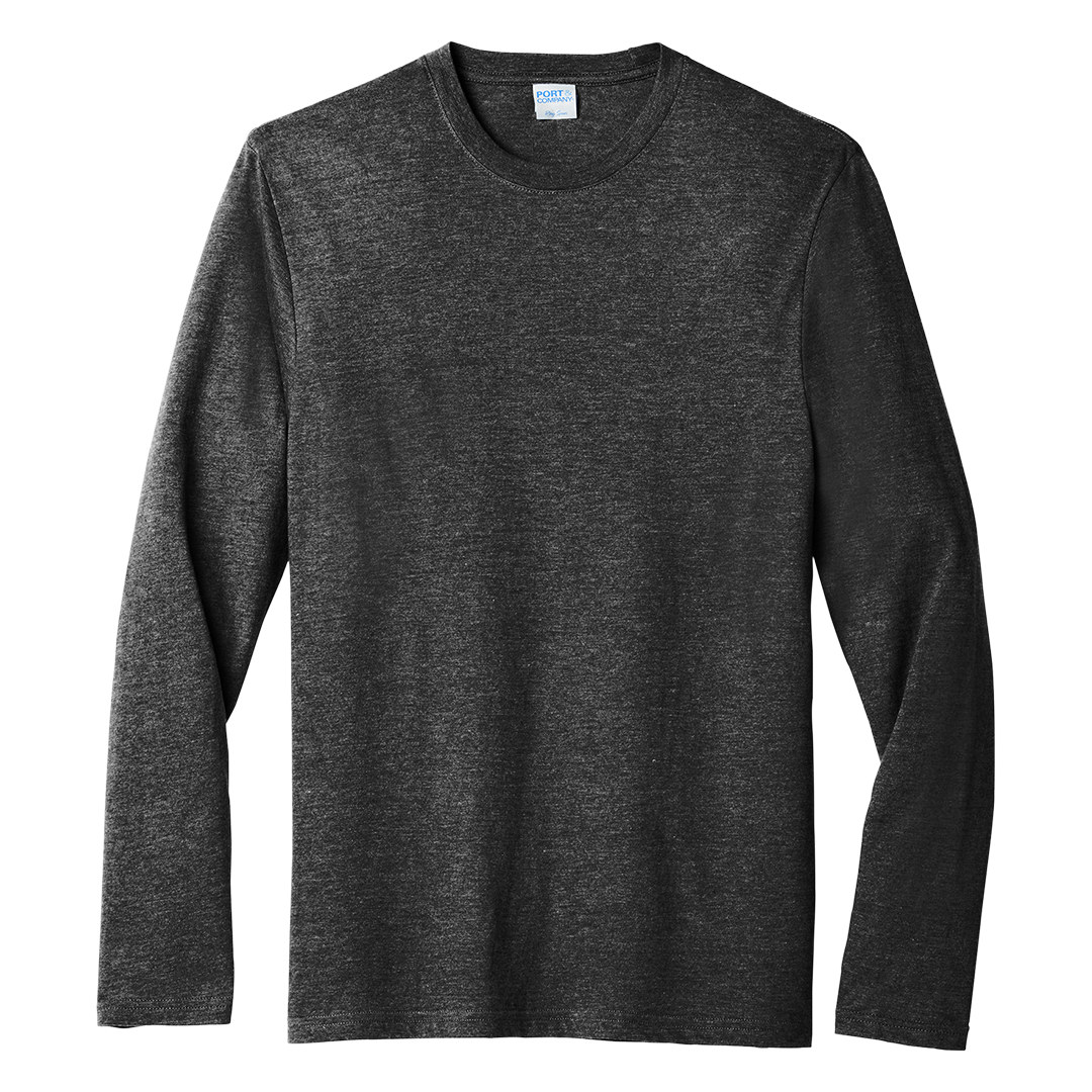 Port & Co™ Tri-Blend Long Sleeve Tee