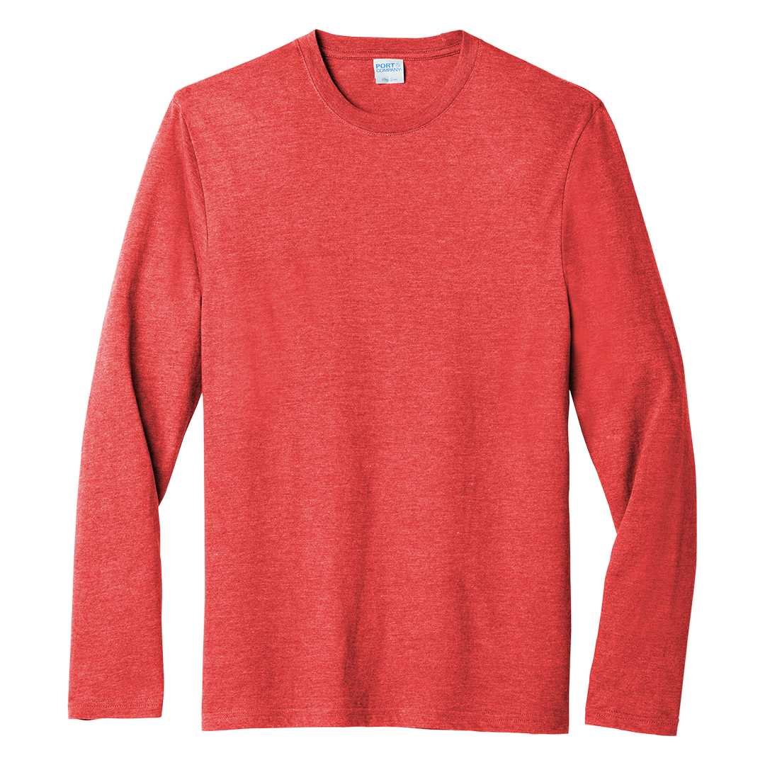 Port & Co™ Tri-Blend Long Sleeve Tee