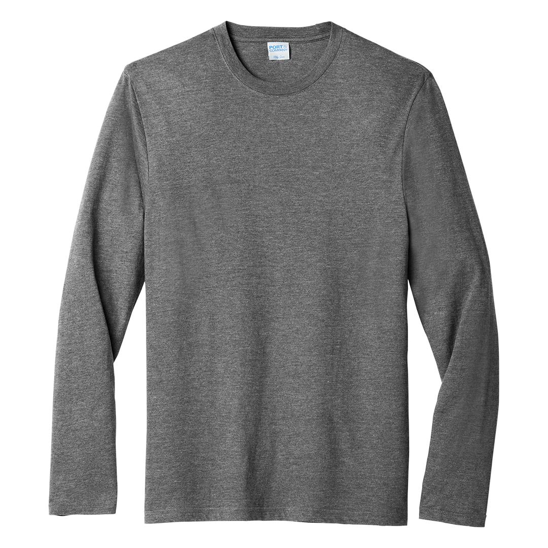 Port & Co™ Tri-Blend Long Sleeve Tee