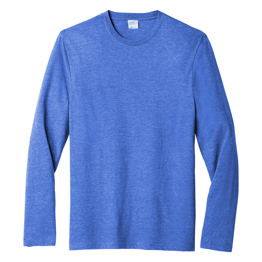 Port & Co™ Tri-Blend Long Sleeve Tee