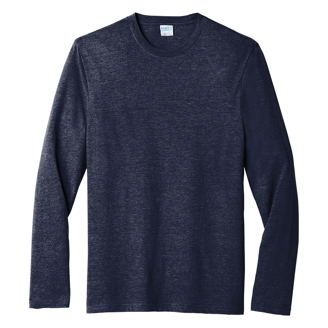 Port & Co™ Tri-Blend Long Sleeve Tee