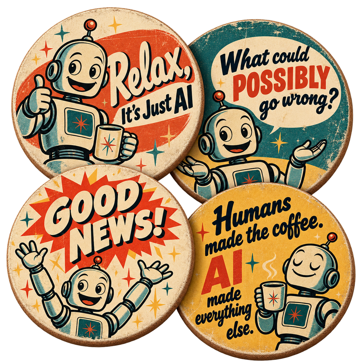 Relax, It's Just A Bunch Of Buttons/ Pins /