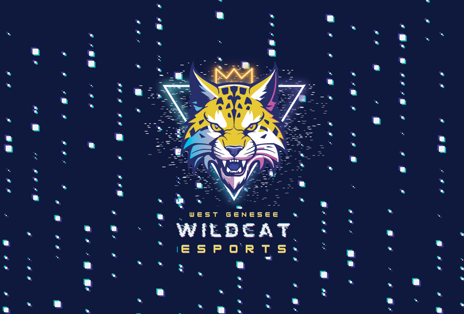 West Genesee Wildcats Flag