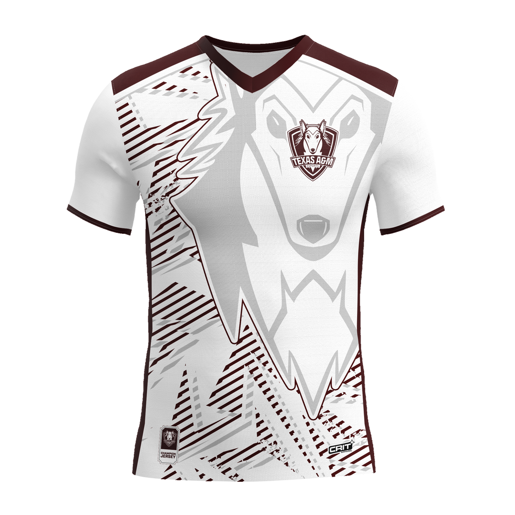 Texas A&M College Station V1  White Jersey