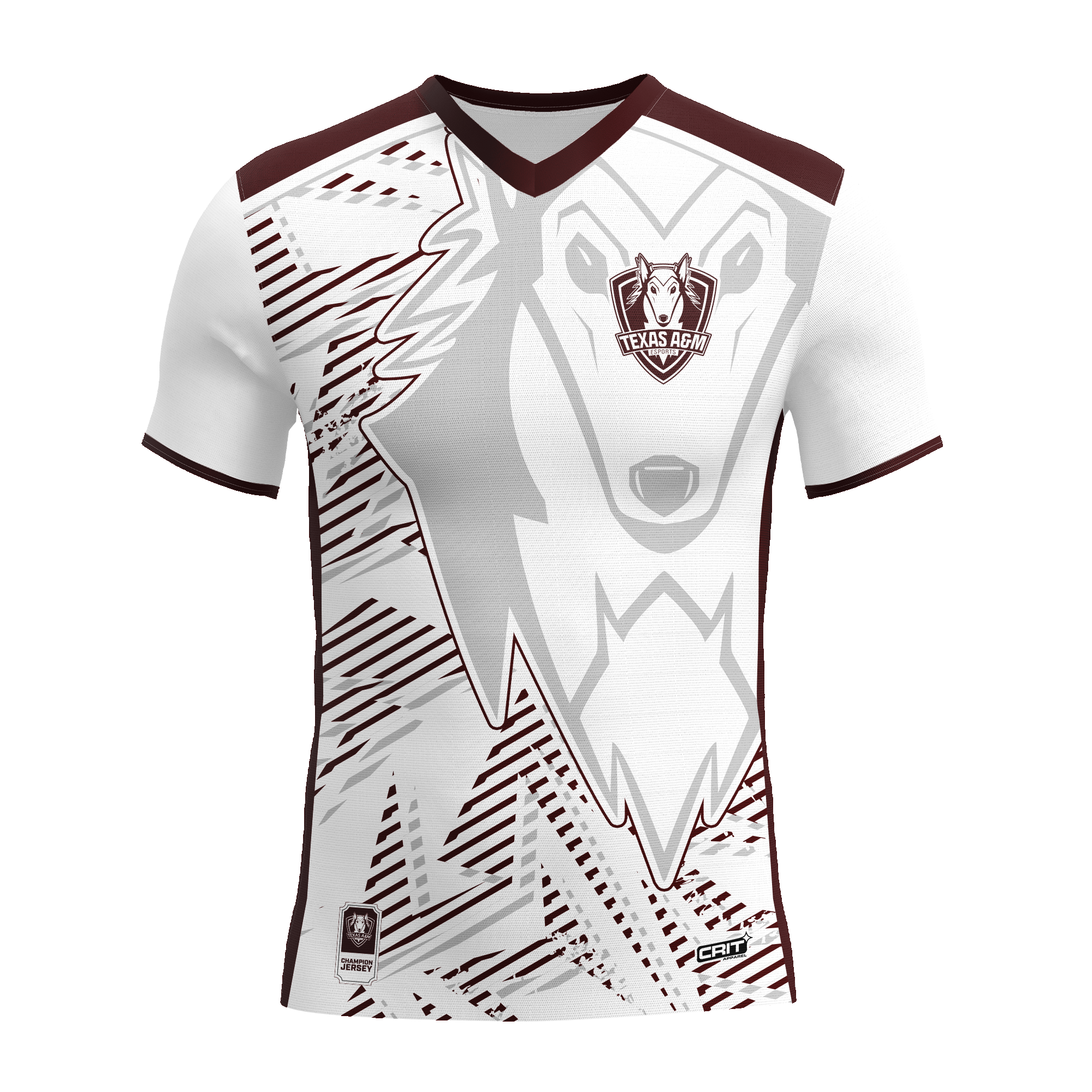 Texas A&M College Station V1  White Jersey
