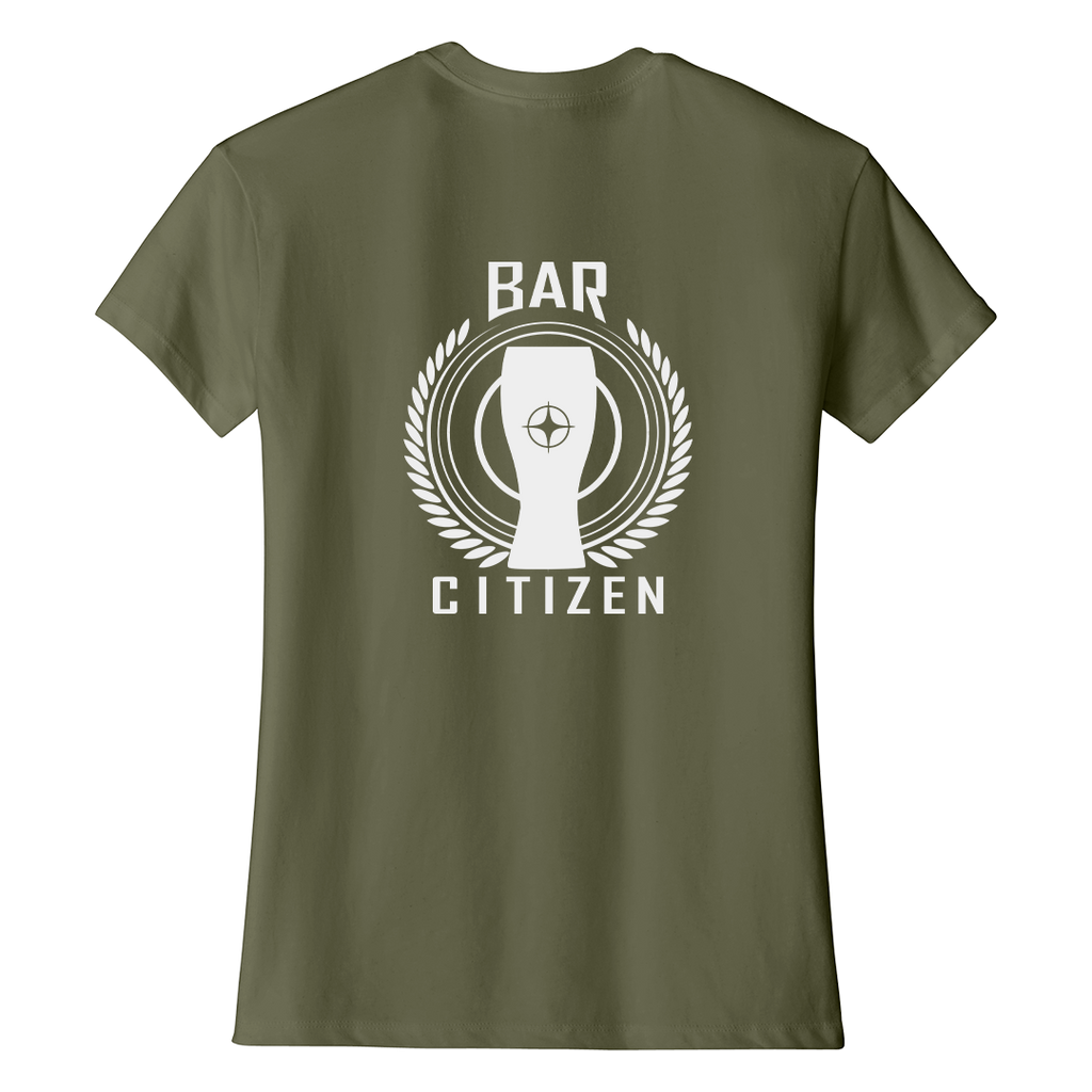 Bar Citizen Women's T-Shirt logo front back
