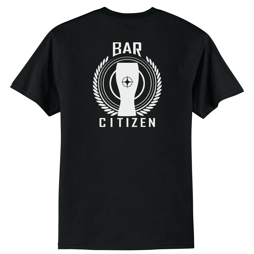 Bar Citizen Short Sleeve T-Shirt logo front and back