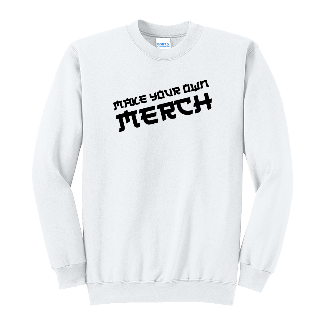 Make your own CREWNECK SWEATSHIRT!