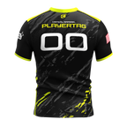 V-Neck Jersey With Dual Layer Collar