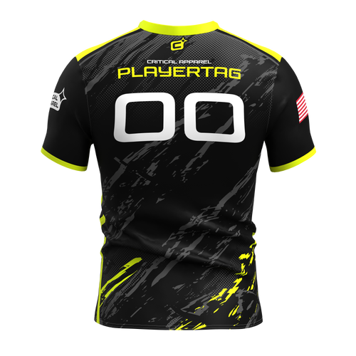V-Neck Jersey With Dual Layer Collar
