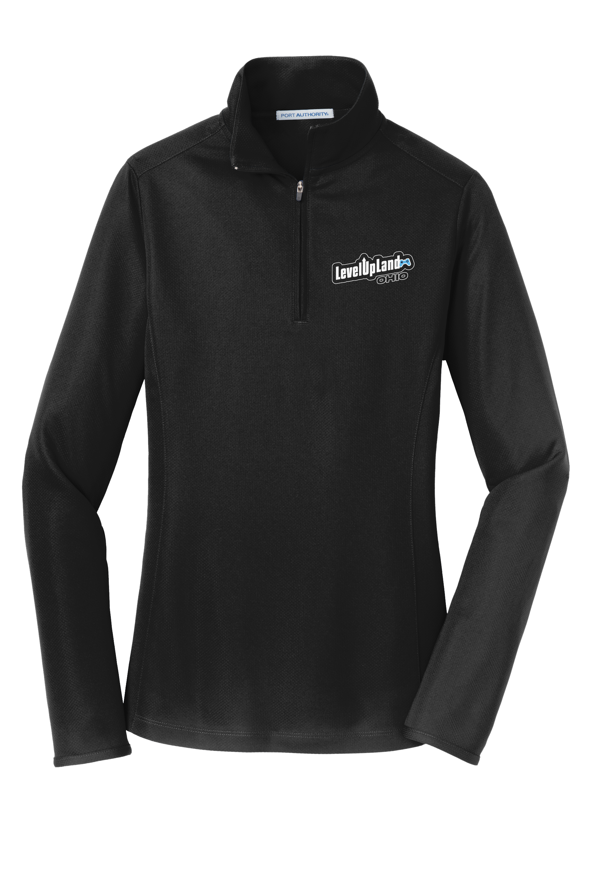 LuL Womens Black 1/4 Zip