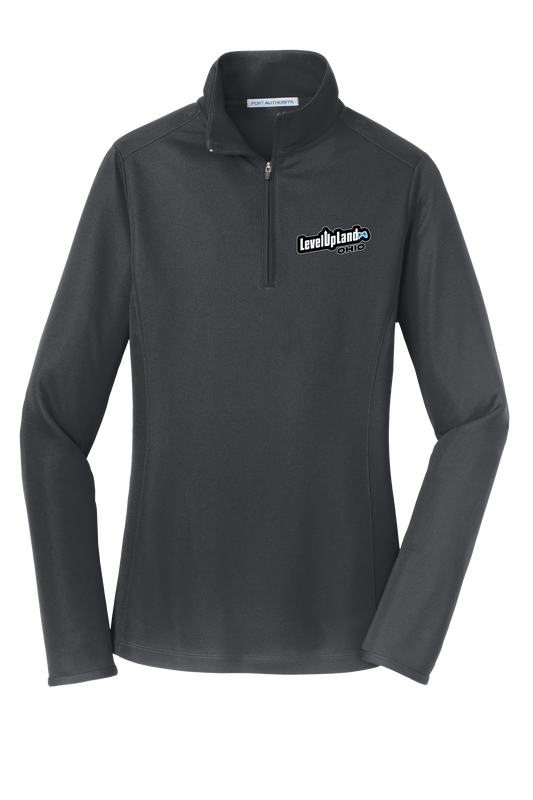 LuL Womens Gray 1/4 Zip