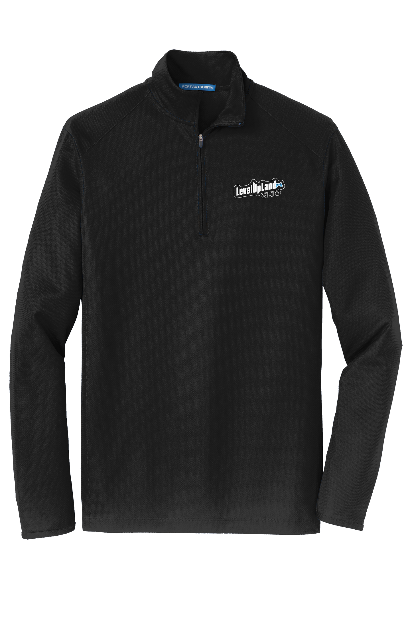 LuL Mens Black 1/4 Zip
