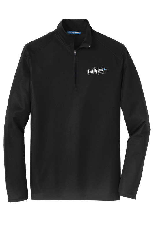 LuL Mens Black 1/4 Zip