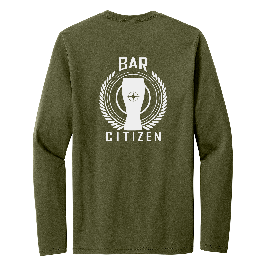 Bar Citizen Long Sleeve T-Shirt logo front back