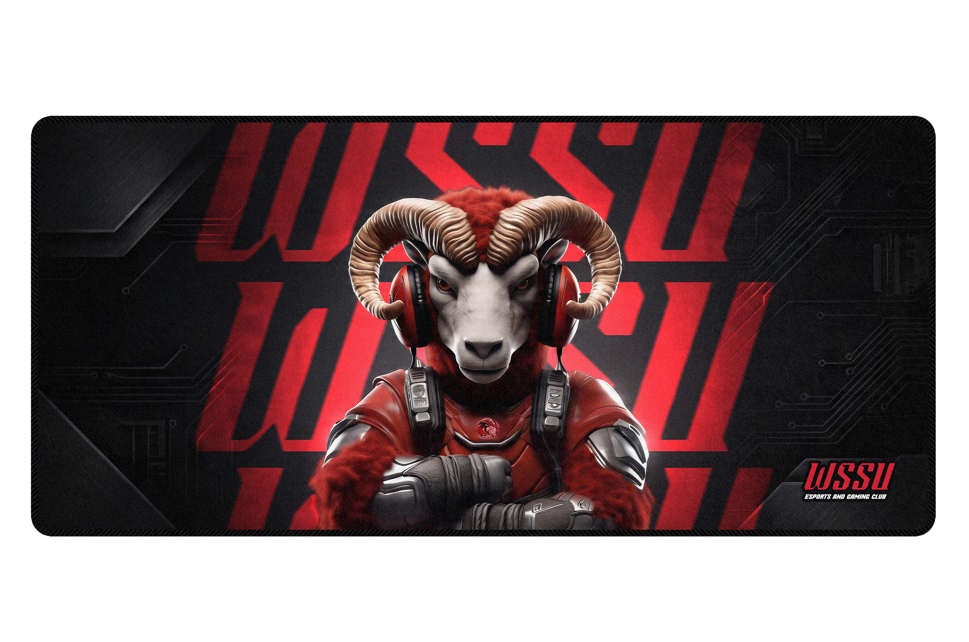 Winston-Salem State University Mousepad(with mascot)