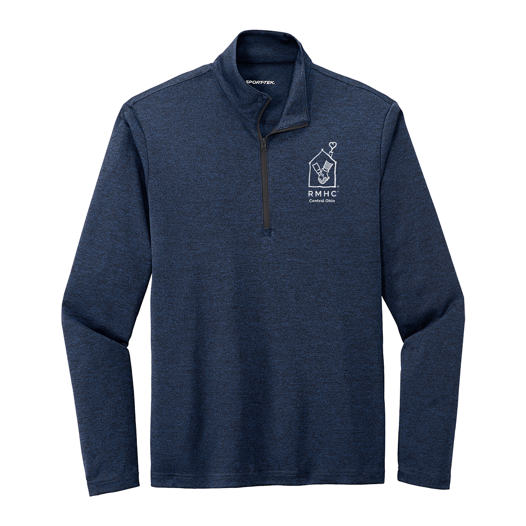 RMHC Mens 1/2-Zip Pullover