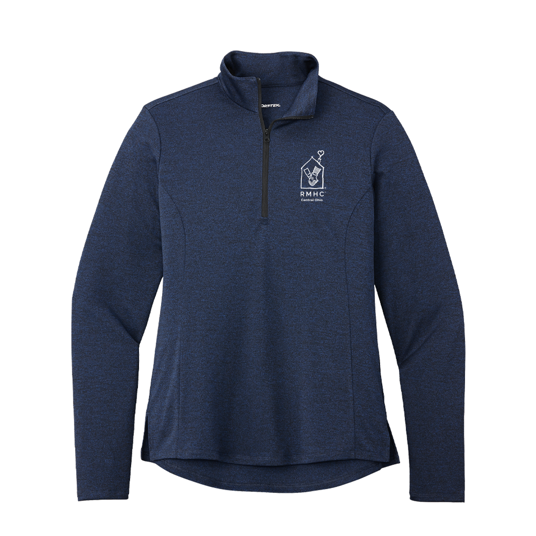 RMHC Womens 1/2-Zip Pullover