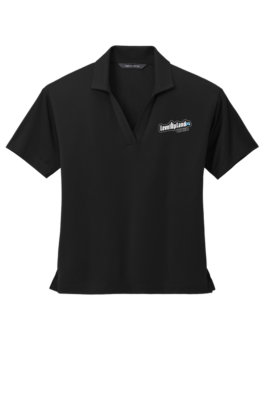 LuL Womens Black Polo