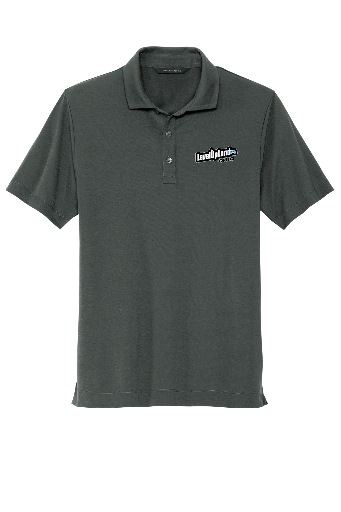 LuL Mens Gray Polo