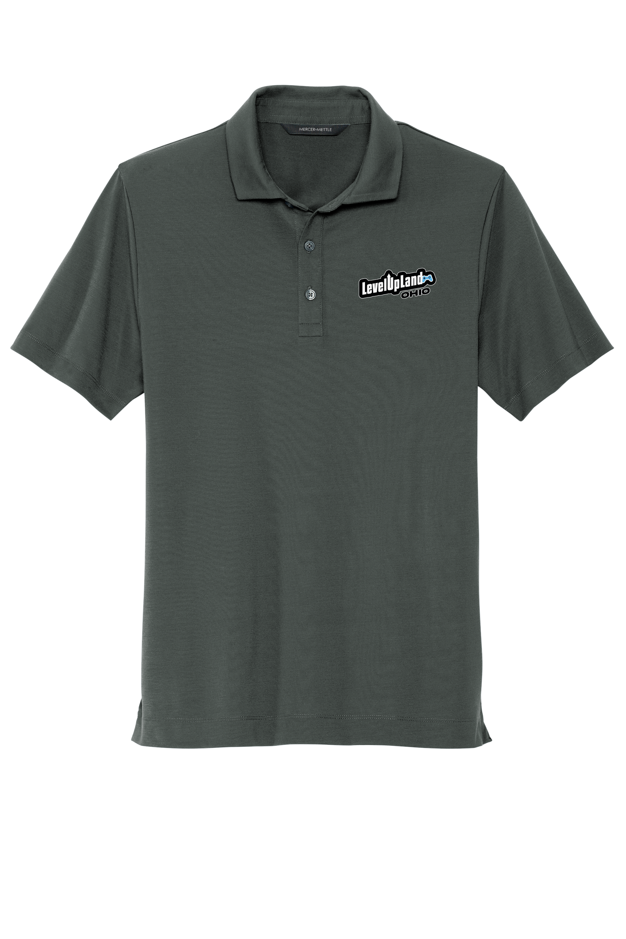 LuL Mens Gray Polo