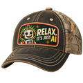 Distressed Camo Hat