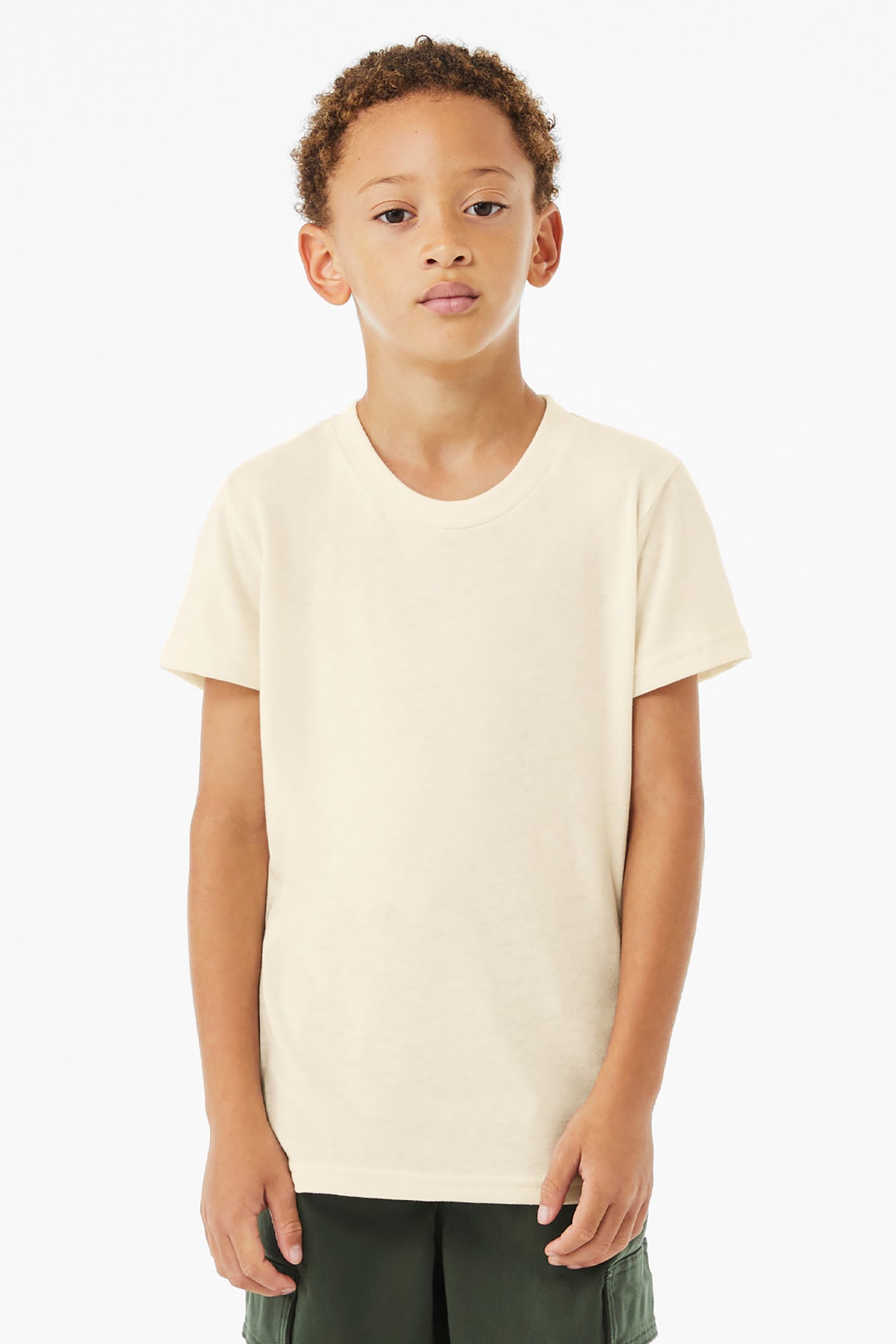 BC3413Y Solid Natural Triblend L