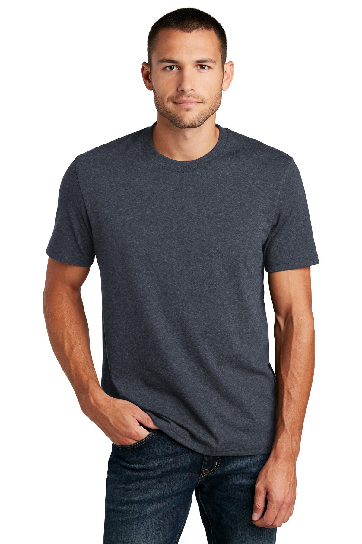 DT8000 Heathered Navy XS