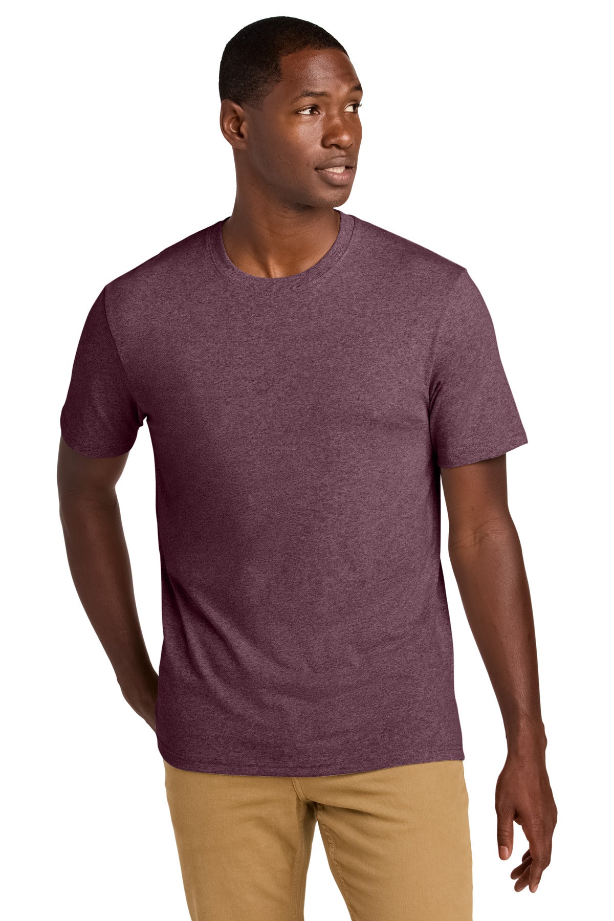 DT8000 Maroon Heather 2XL